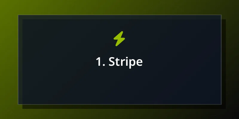 1. Stripe