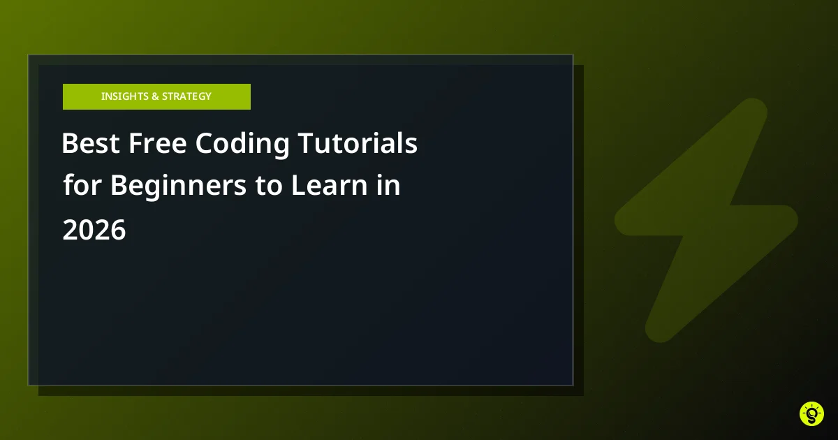 Best Free Coding Tutorials for Beginners to Learn in 2026