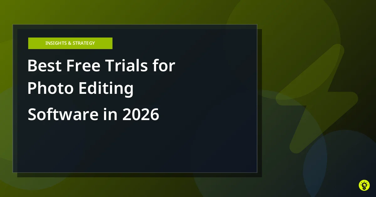Best Free Trials for Photo Editing Software in 2026