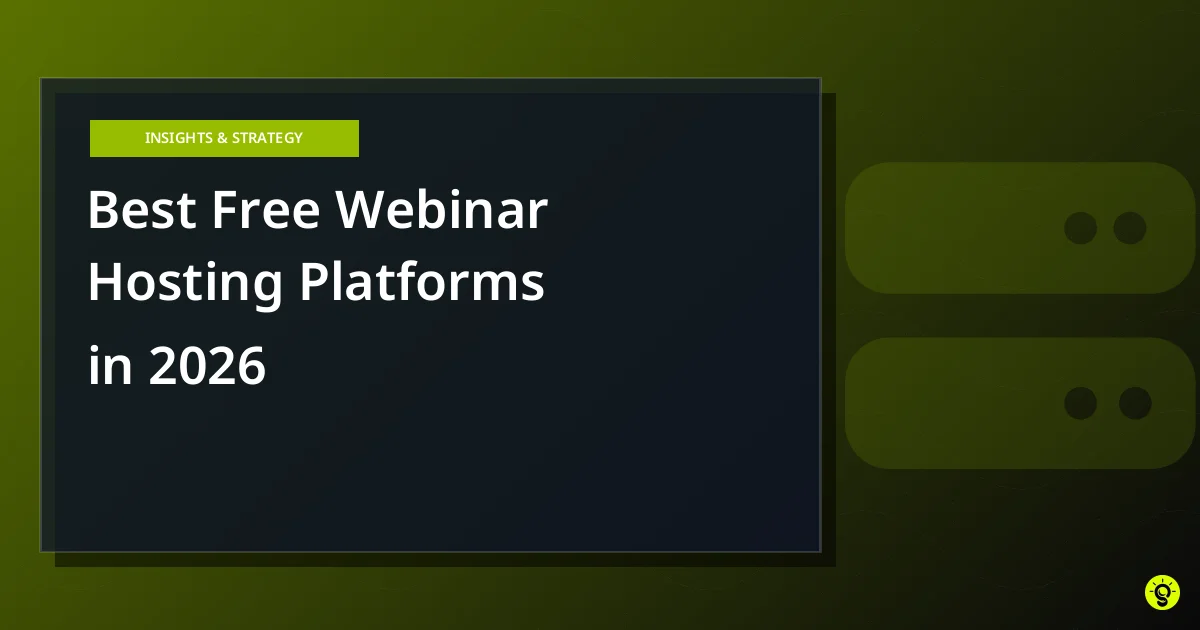 Best Free Webinar Hosting Platforms in 2026