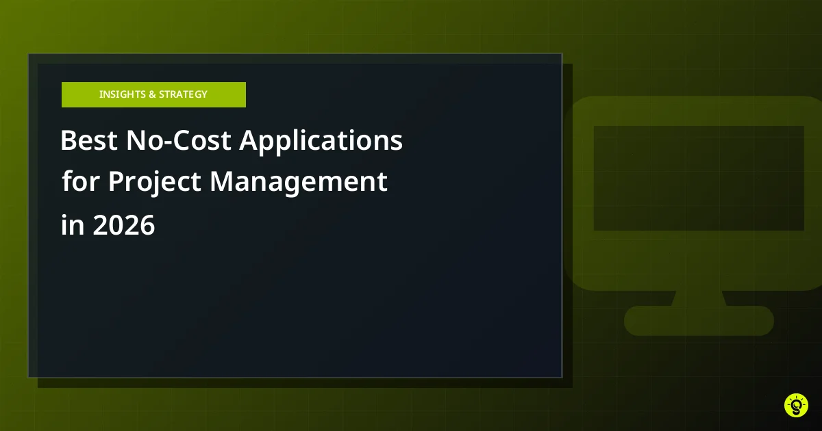 Best No-Cost Applications for Project Management in 2026