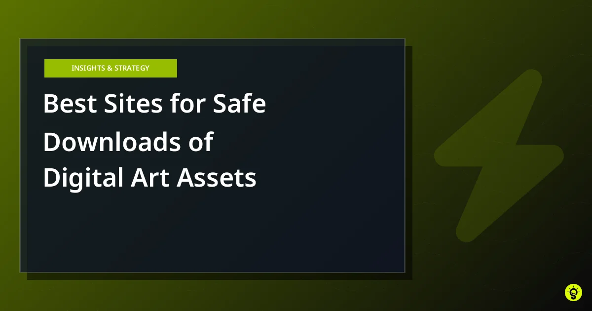 Best Sites for Safe Downloads of Digital Art Assets