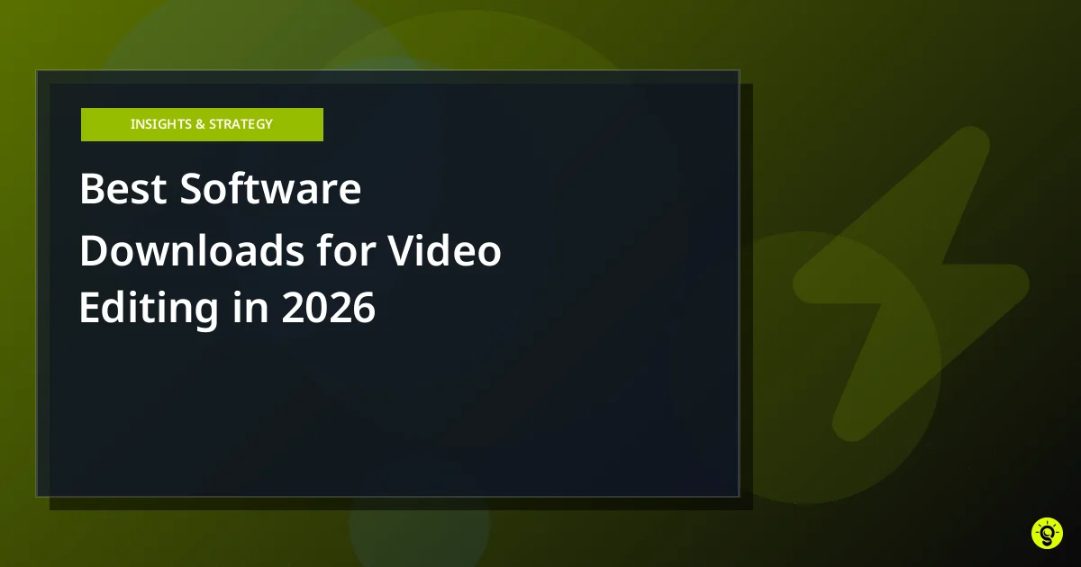 Best Software Downloads for Video Editing in 2026