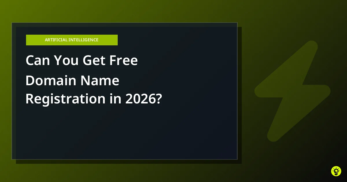 Can You Get Free Domain Name Registration in 2026?