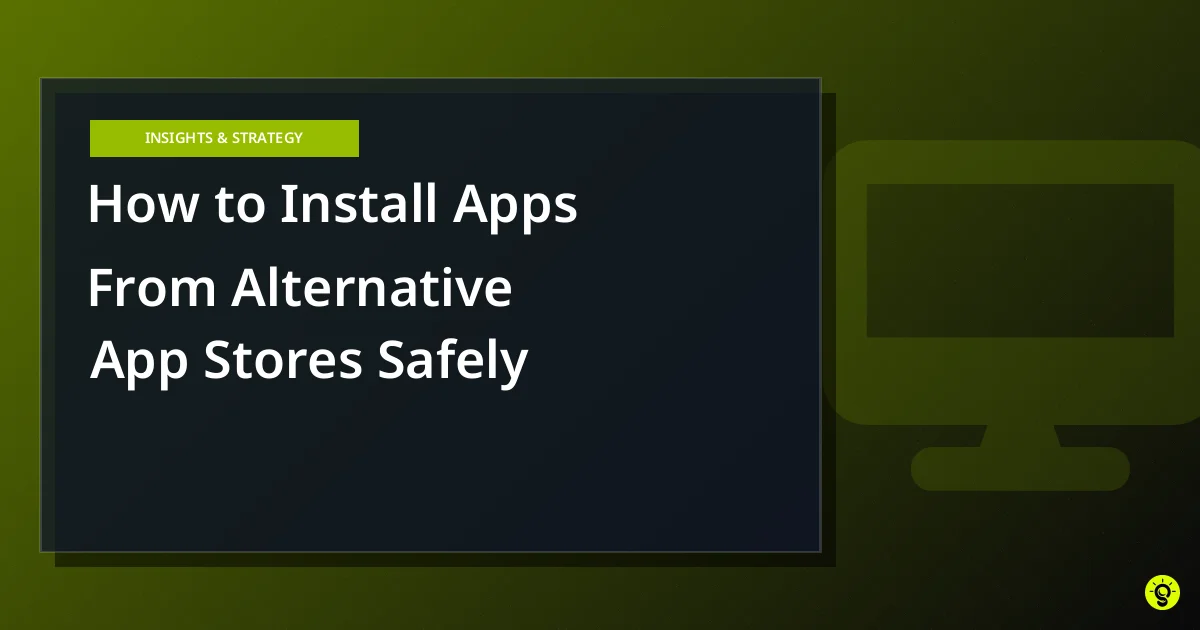 How to Install Apps From Alternative App Stores Safely