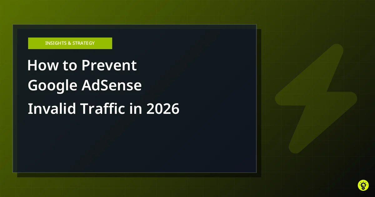 How to Prevent Google AdSense Invalid Traffic in 2026