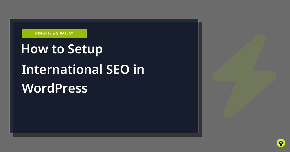 How to Setup International SEO in WordPress