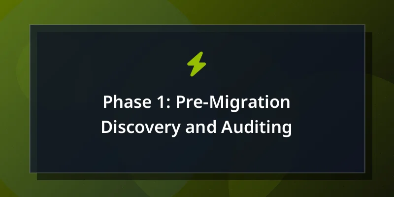 Phase 1: Pre-Migration Discovery and Auditing