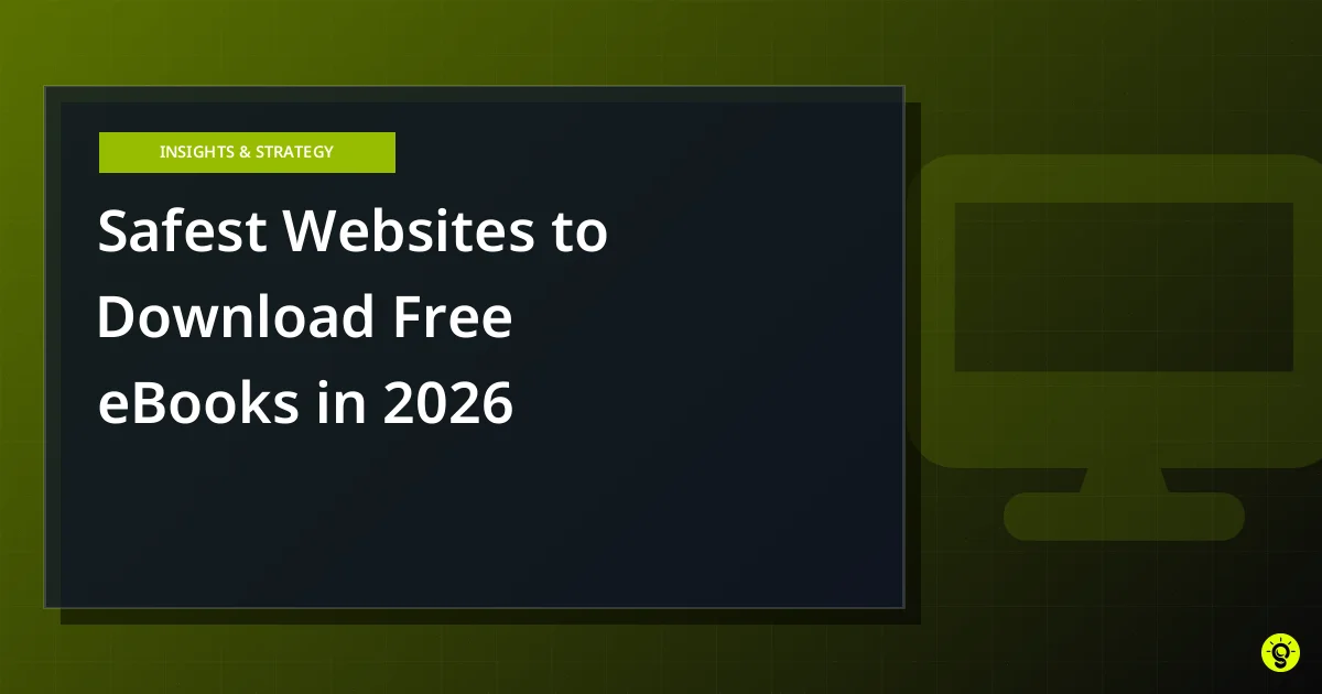 Safest Websites to Download Free eBooks in 2026