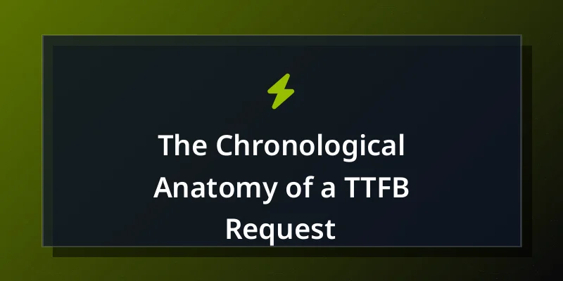 The Chronological Anatomy of a TTFB Request