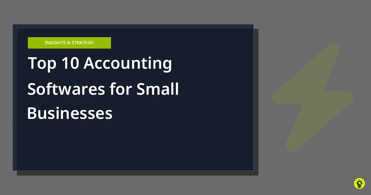 Top 10 Accounting Softwares for Small Businesses