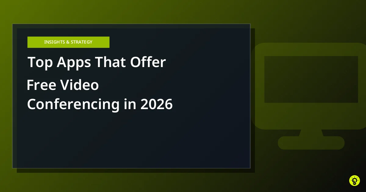 Top Apps That Offer Free Video Conferencing in 2026