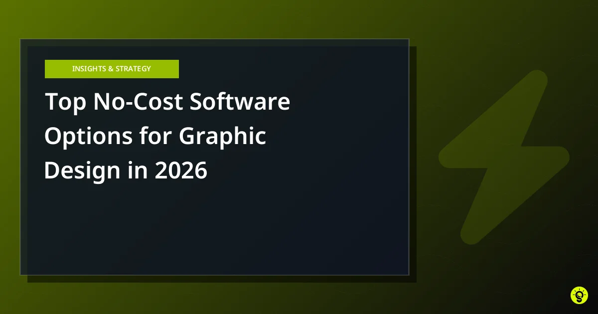 Top No-Cost Software Options for Graphic Design in 2026
