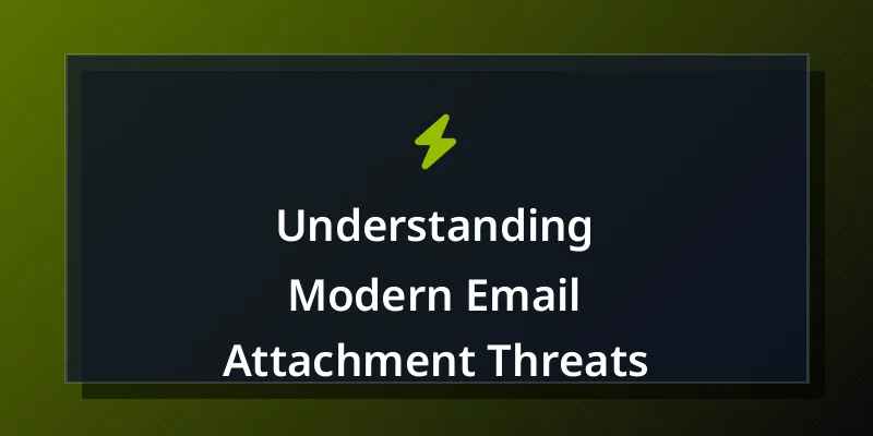 Understanding Modern Email Attachment Threats