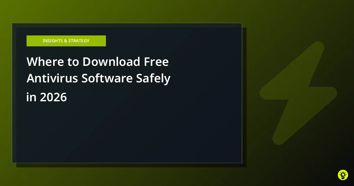 Where to Download Free Antivirus Software Safely in 2026